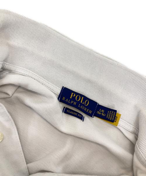 POLO RALPH LAUREN（ポロ・ラルフローレン）POLO RALPH LAUREN (ポロ・ラルフローレン) ビッグポニーポロシャツ ホワイト サイズ:Lの古着・服飾アイテム
