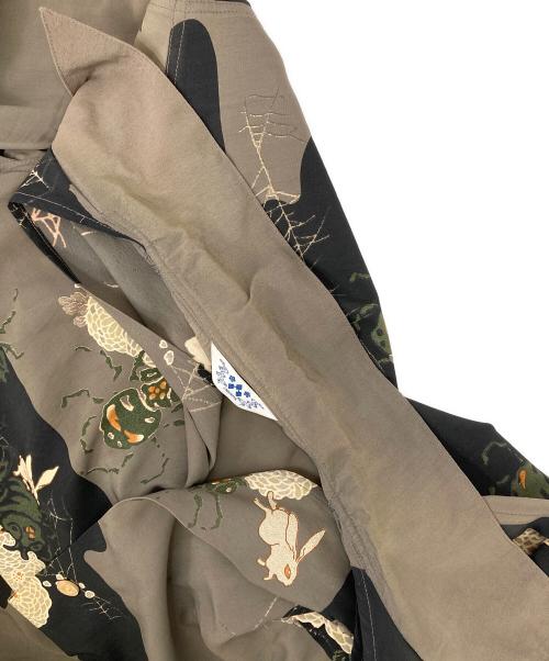 CHIKIRIYA（チキリヤ）CHIKIRIYA (チキリヤ) レーヨンS/Sシャツ ブラウン サイズ:無しの古着・服飾アイテム
