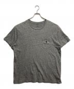 POLO RALPH LAURENポロ・ラルフローレン）の古着「ポケットTシャツ」｜グレー