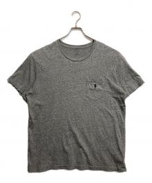 POLO RALPH LAUREN（ポロ・ラルフローレン）の古着「ポケットTシャツ」｜グレー