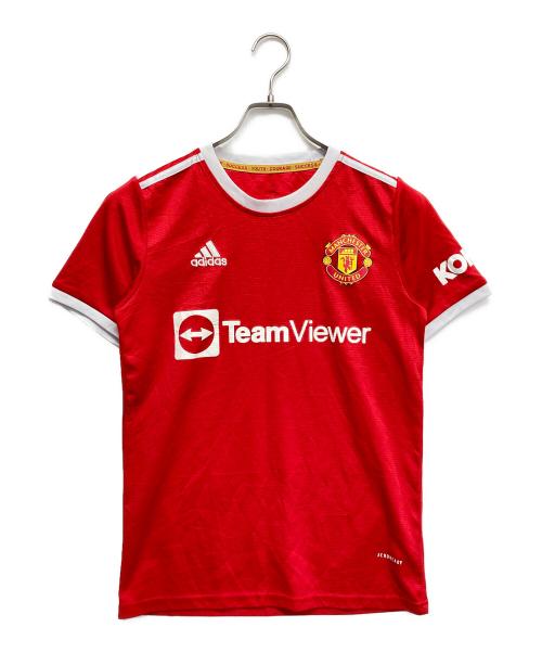 adidas（アディダス）adidas (アディダス) ゲームシャツ レッド サイズ:無しの古着・服飾アイテム