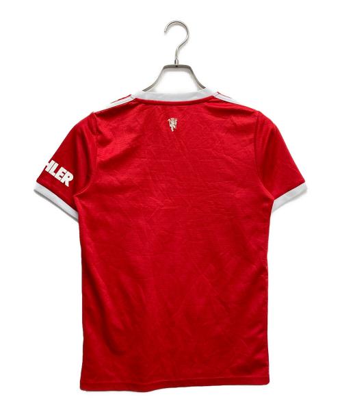 adidas（アディダス）adidas (アディダス) ゲームシャツ レッド サイズ:無しの古着・服飾アイテム