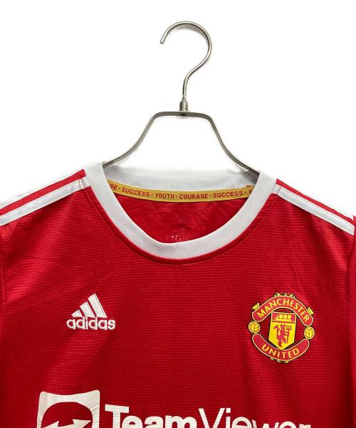 adidas（アディダス）adidas (アディダス) ゲームシャツ レッド サイズ:無しの古着・服飾アイテム