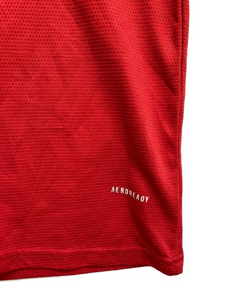 adidas（アディダス）adidas (アディダス) ゲームシャツ レッド サイズ:無しの古着・服飾アイテム