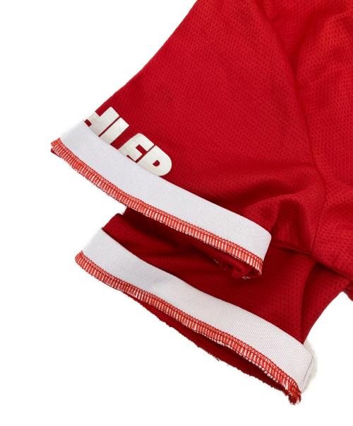 adidas（アディダス）adidas (アディダス) ゲームシャツ レッド サイズ:無しの古着・服飾アイテム
