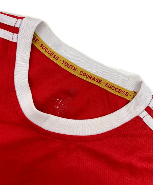 adidas（アディダス）adidas (アディダス) ゲームシャツ レッド サイズ:無しの古着・服飾アイテム