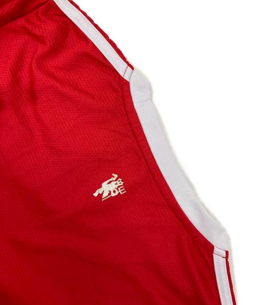 adidas（アディダス）adidas (アディダス) ゲームシャツ レッド サイズ:無しの古着・服飾アイテム