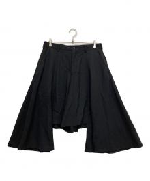 COMME des GARCONS（コムデギャルソン）の古着「変形サルエルショートパンツ」｜ブラック