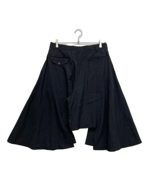COMME des GARCONS（コムデギャルソン）COMME des GARCONS (コムデギャルソン) 変形サルエルショートパンツ ブラック サイズ:Mの古着・服飾アイテム
