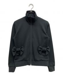 COMME des GARCONS GIRL（コムデギャルソンガール）の古着「リボンジャケット」｜ブラック