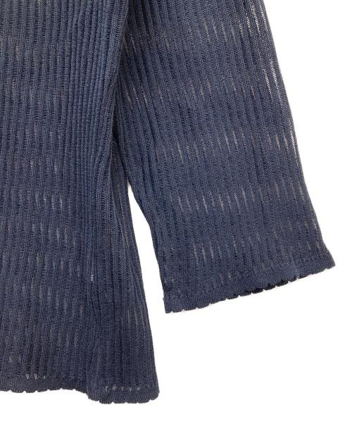 Chloe（クロエ）Chloe (クロエ) シアープリーツカーディガン ネイビー サイズ:40の古着・服飾アイテム