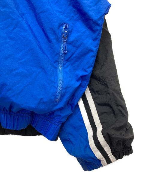 NIKE（ナイキ）NIKE (ナイキ) ナイロンジップアップジャケット ブルー×ブラック サイズ:Lの古着・服飾アイテム