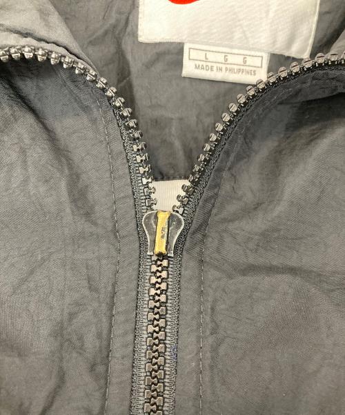 NIKE（ナイキ）NIKE (ナイキ) ナイロンジップアップジャケット ブルー×ブラック サイズ:Lの古着・服飾アイテム