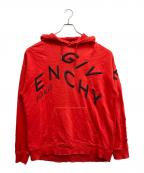 GIVENCHYジバンシィ）の古着「プルオーバーパーカー」｜レッド