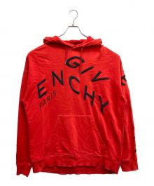 GIVENCHY（ジバンシィ）の古着「プルオーバーパーカー」｜レッド