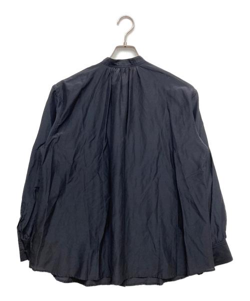 Spick and Span（スピック＆スパン）Spick and Span (スピック＆スパン) コットンシルクギャザーシャツ ブラック サイズ:無しの古着・服飾アイテム