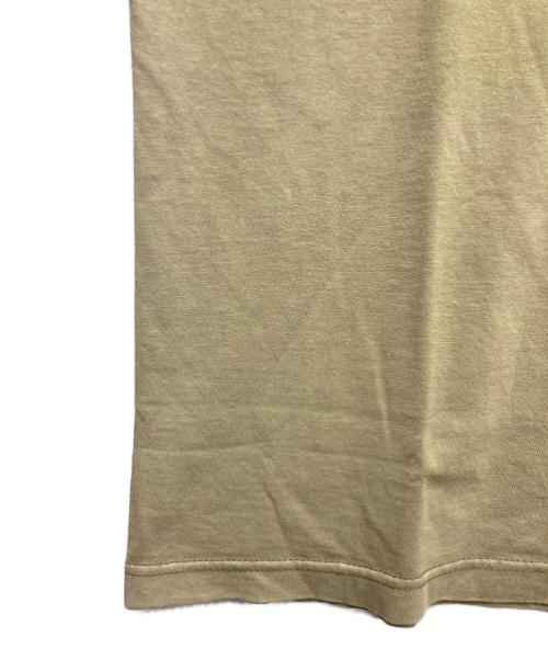 stussy（ステューシー）stussy (ステューシー) プリントTシャツ カーキ サイズ:Lの古着・服飾アイテム