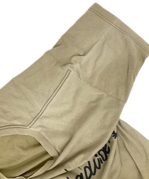 stussy（ステューシー）stussy (ステューシー) プリントTシャツ カーキ サイズ:Lの古着・服飾アイテム