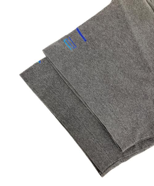 stussy（ステューシー）stussy (ステューシー) プリントTシャツ ブルー×グレー サイズ:Lの古着・服飾アイテム
