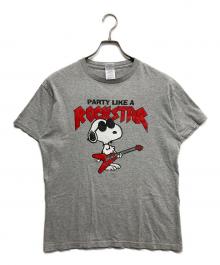 DELTA（デルタ）の古着「スヌーピープリントTシャツ」｜グレー