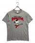 DELTA（デルタ）の古着「スヌーピープリントTシャツ」｜グレー