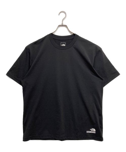 THE NORTH FACE STANDARD（ノースフェイス スタンダード）THE NORTH FACE STANDARD (ノースフェイス スタンダード) S/S STANDARD HEM LOGO TEE ブラック サイズ:XXLの古着・服飾アイテム