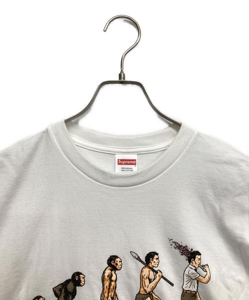 SUPREME（シュプリーム）Supreme (シュプリーム) Evoliution Tee ホワイト サイズ:Lの古着・服飾アイテム