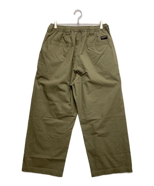 TIGHTBOOTH PRODUCTION（タイトブースプロダクション）TIGHTBOOTH PRODUCTION (タイトブースプロダクション) ミリタリーイージーパンツ グリーン サイズ:Lの古着・服飾アイテム
