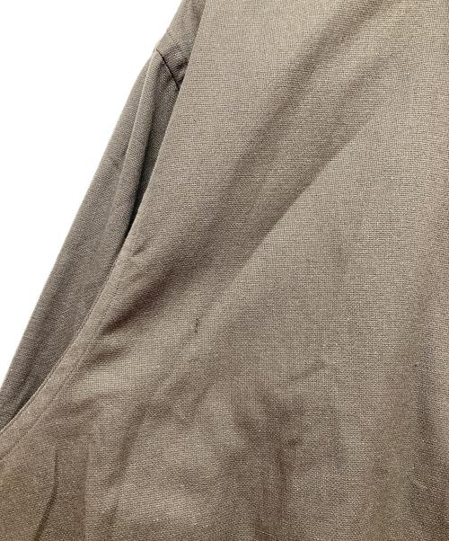 STEVEN ALAN（スティーブンアラン）STEVEN ALAN (スティーブンアラン) リネンシルクレギュラーカラーシャツ ブラウン サイズ:XLの古着・服飾アイテム