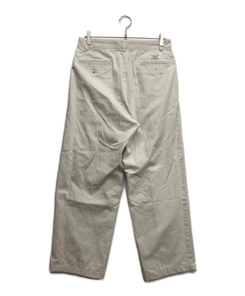 POLO RALPH LAUREN（ポロ・ラルフローレン）POLO RALPH LAUREN (ポロ・ラルフローレン) HAMMOND PANT ホワイト サイズ:W33の古着・服飾アイテム