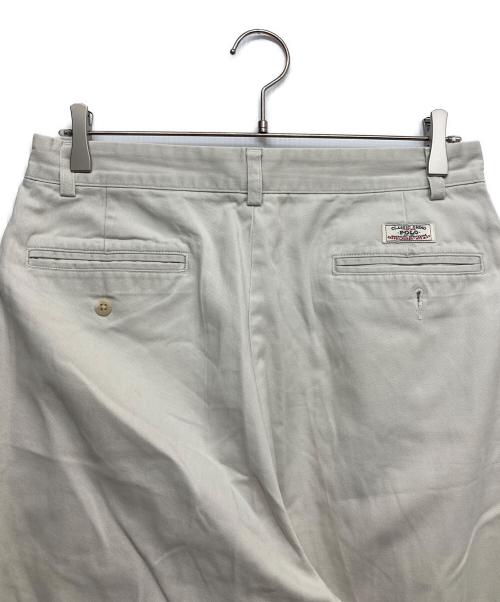 POLO RALPH LAUREN（ポロ・ラルフローレン）POLO RALPH LAUREN (ポロ・ラルフローレン) HAMMOND PANT ホワイト サイズ:W33の古着・服飾アイテム