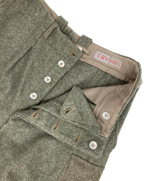 Swedish Army（スウェーデン軍）SWEDISH ARMY (スウェーデン軍) M-39 ウールカーゴパンツ グリーン サイズ:無しの古着・服飾アイテム