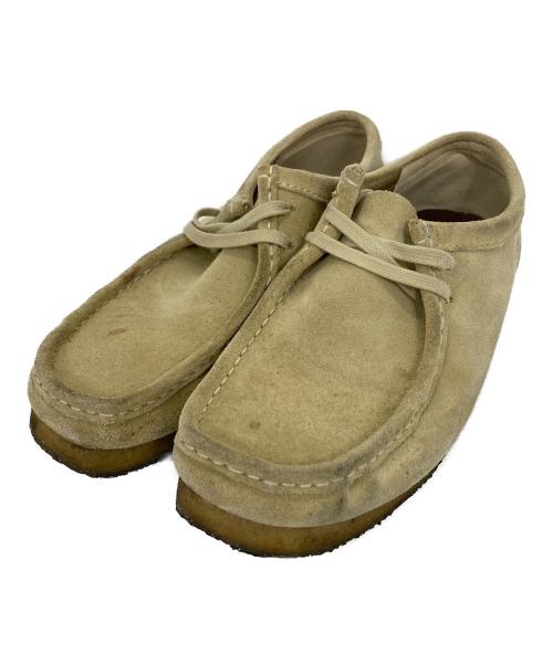 CLARKS（クラークス）CLARKS (クラークス) ワラビーシューズ ベージュ サイズ:25.5の古着・服飾アイテム