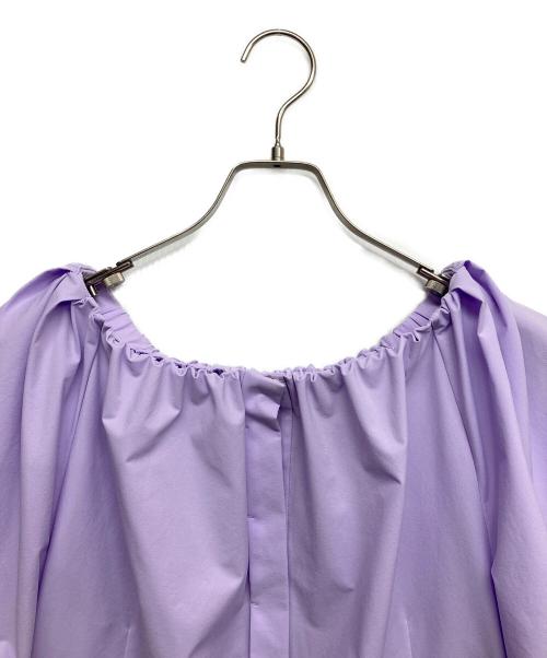 EPOCA（エポカ）EPOCA (エポカ) 半袖ブラウス パープル サイズ:40の古着・服飾アイテム