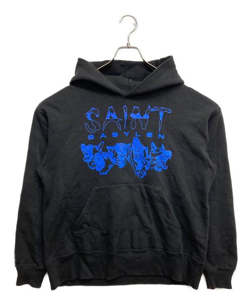 SAINT MICHAEL（セントマイケル）SAINT MICHAEL (セントマイケル) BBLN HOODIE ブラック サイズ:Sの古着・服飾アイテム