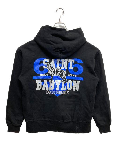 SAINT MICHAEL（セントマイケル）SAINT MICHAEL (セントマイケル) BBLN HOODIE ブラック サイズ:Sの古着・服飾アイテム