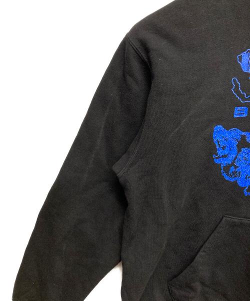 SAINT MICHAEL（セントマイケル）SAINT MICHAEL (セントマイケル) BBLN HOODIE ブラック サイズ:Sの古着・服飾アイテム