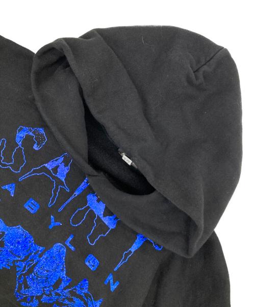 SAINT MICHAEL（セントマイケル）SAINT MICHAEL (セントマイケル) BBLN HOODIE ブラック サイズ:Sの古着・服飾アイテム