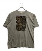NEMETHネメス）の古着「ローププリントTシャツ」｜グリーン