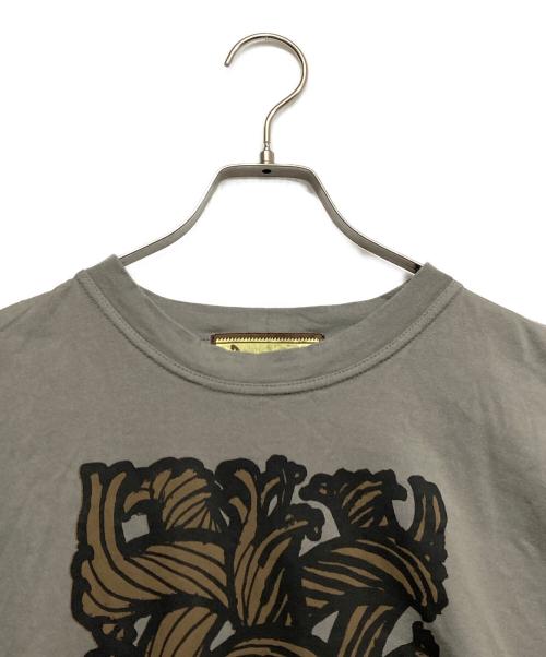 NEMETH（ネメス）Nemeth (ネメス) ローププリントTシャツ グリーン サイズ:XLの古着・服飾アイテム
