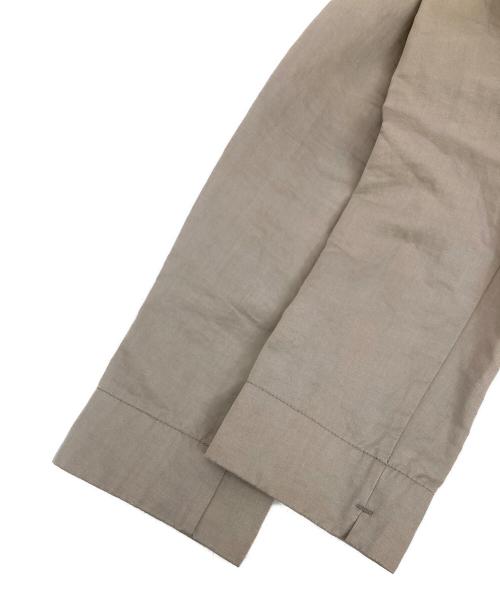 Pal'las Palace（パラスパレス）PAL'LAS PALACE (パラスパレス) リネンブレンドシャツ ベージュ サイズ:2の古着・服飾アイテム