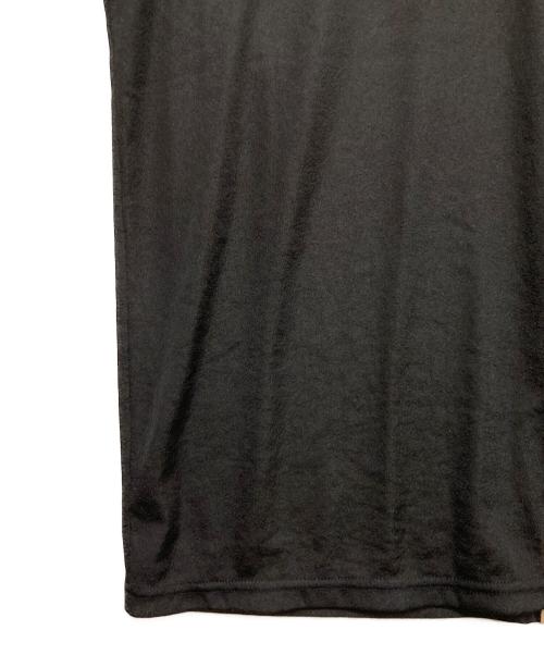 CLANE（クラネ）CLANE (クラネ) LINE SHEER S/S ブラック サイズ:Fの古着・服飾アイテム