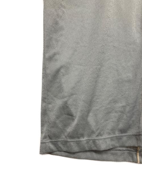 CLANE（クラネ）CLANE (クラネ) SOLID SLEEVE SHEER S/S TOPS グリーン サイズ:Fの古着・服飾アイテム