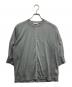 CLANE（クラネ）の古着「SOLID SLEEVE SHEER S/S TOPS」｜グリーン