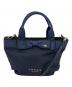 TOCCA（トッカ）の古着「BICOLOR RIBBON TOTE」｜ネイビー