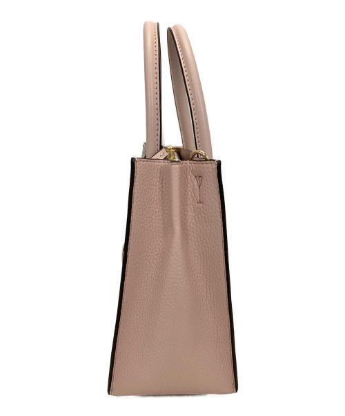 MICHAEL KORS（マイケルコース）MICHAEL KORS (マイケルコース) 2WAYバッグ ベージュの古着・服飾アイテム