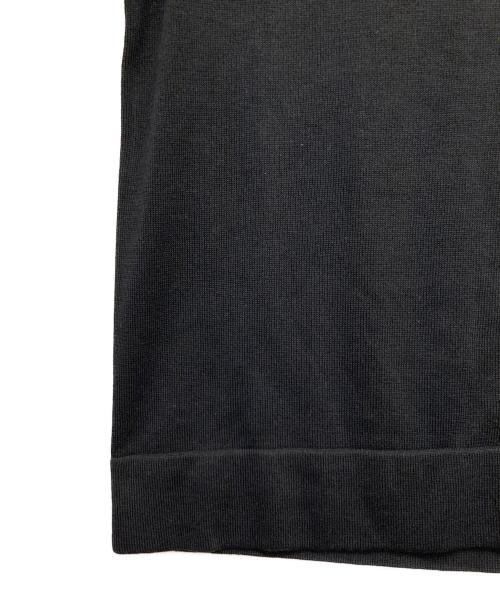 DRAWER（ドゥロワー）DRAWER (ドゥロワー) クルーネックショートスリーブ ブラック サイズ:1の古着・服飾アイテム