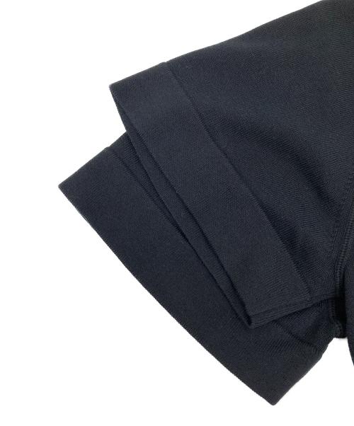 DRAWER（ドゥロワー）DRAWER (ドゥロワー) クルーネックショートスリーブ ブラック サイズ:1の古着・服飾アイテム