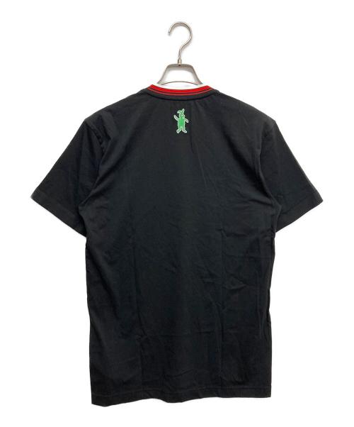 MARNI（マルニ）MARNI (マルニ) ビットパッチニットカラーS/S Tシャツ ブラック サイズ:36の古着・服飾アイテム