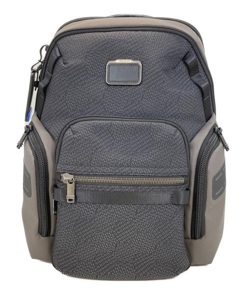 TUMI（トゥミ）TUMI (トゥミ) ナヴィゲーションバックパック ブラック×グレーの古着・服飾アイテム